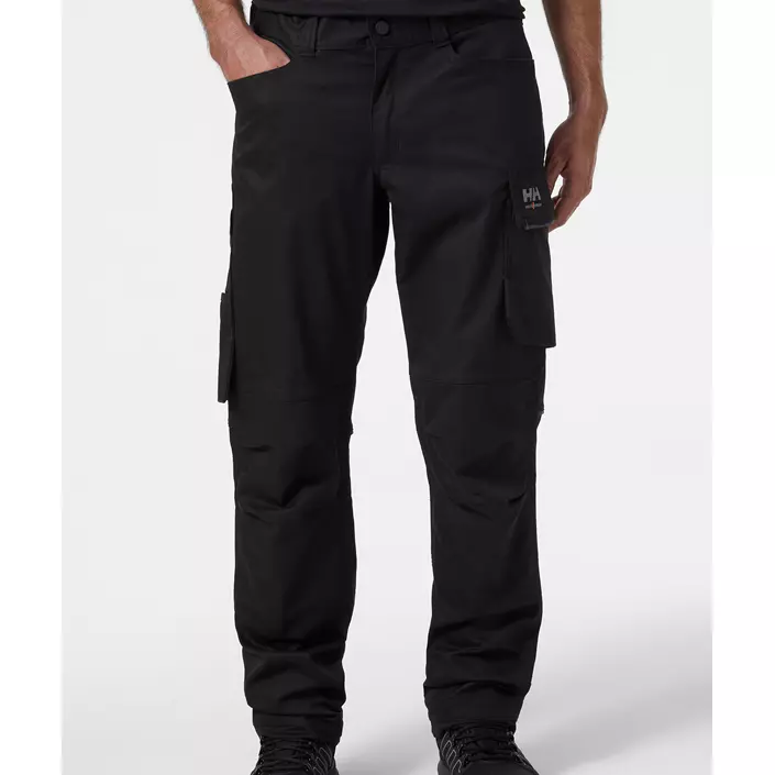 Helly Hansen Manchester work trousers, Black, large image number 1