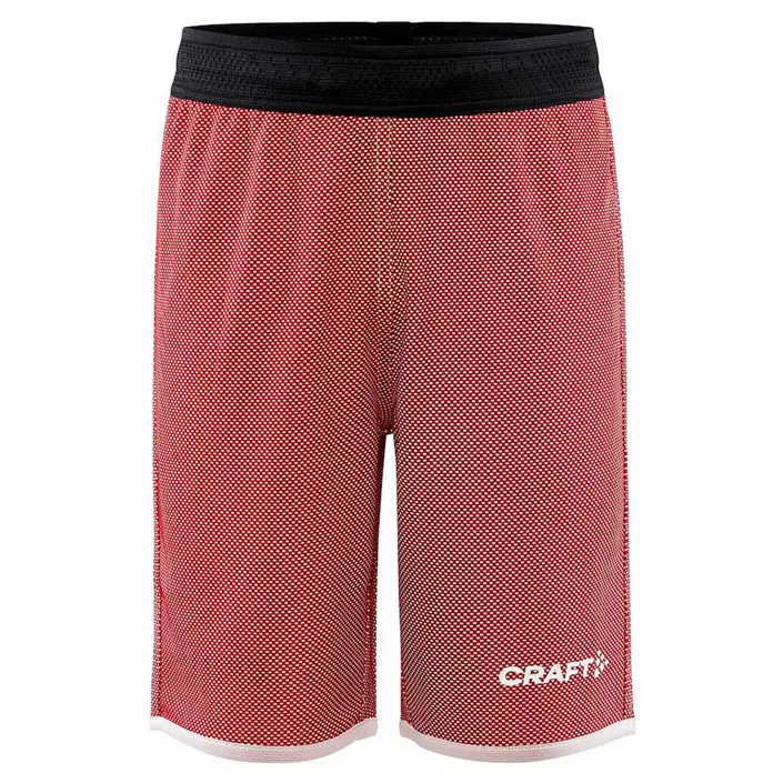 Craft Progress vendbare shorts til børn, Bright red/white, large image number 0