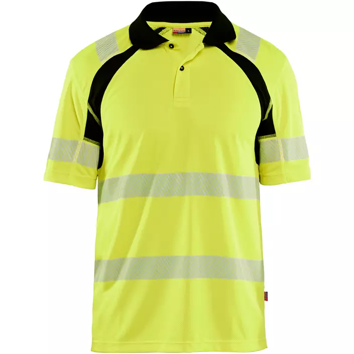 Blåkläder polo T-skjorte, Hi-vis Gul/Svart, large image number 0