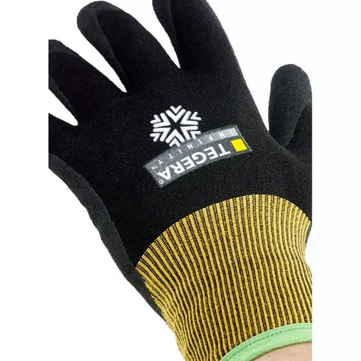 Tegera 8810 Infinity winter gloves, Black/Yellow, large image number 1