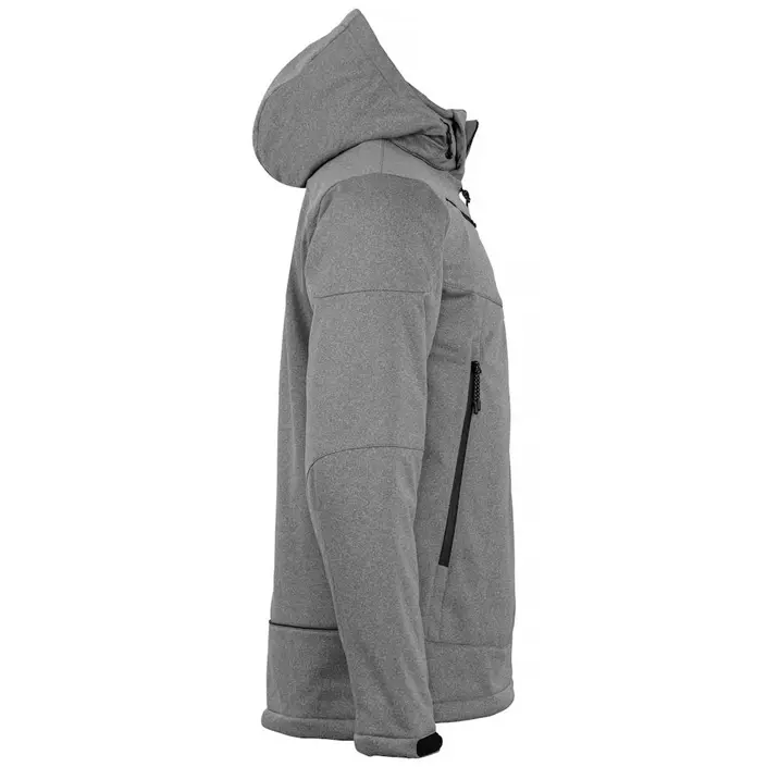 Clique Grayland softshelljacka, Anthracite melange, large image number 3