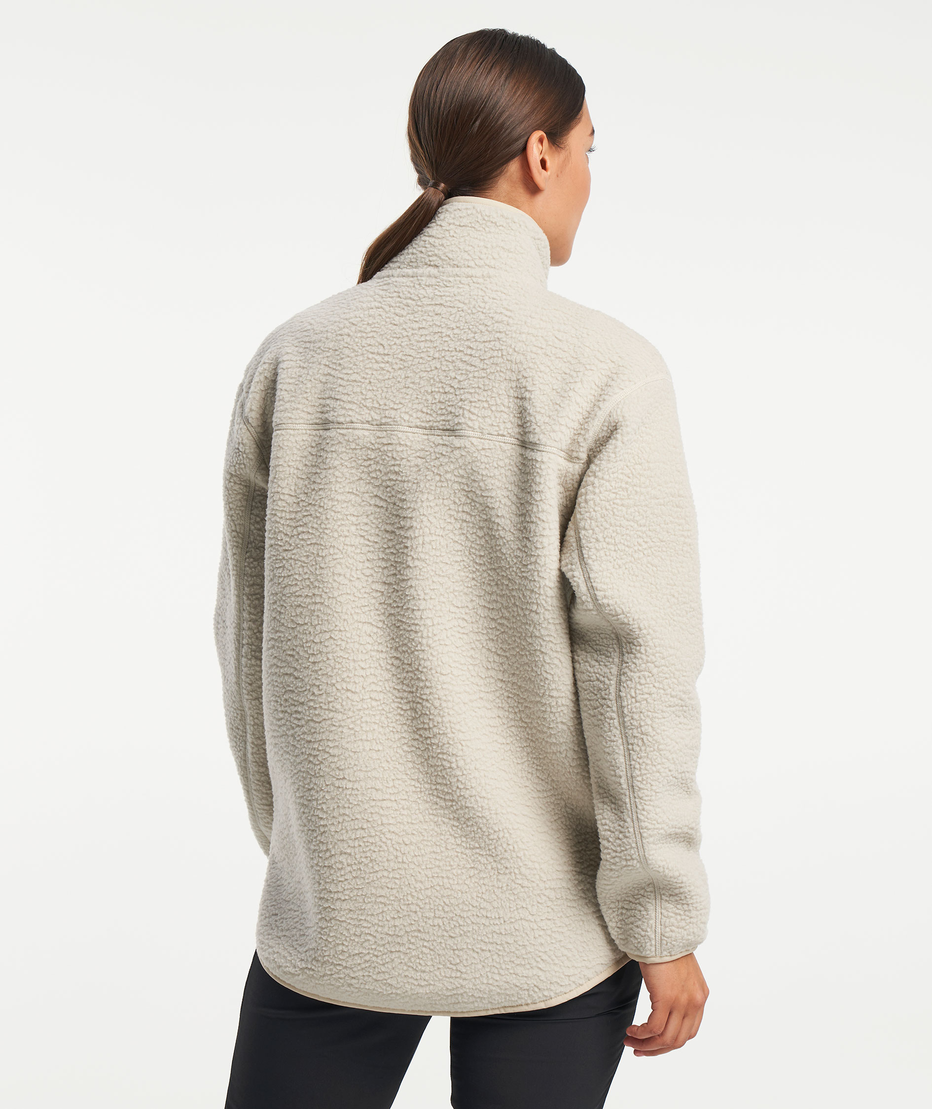 Tenson Yoke women's pile fleece jacket, Sand, large image number 9