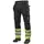 L.Brador craftsman trousers 174B, Black/Hi-Vis Yellow, Black/Hi-Vis Yellow, swatch