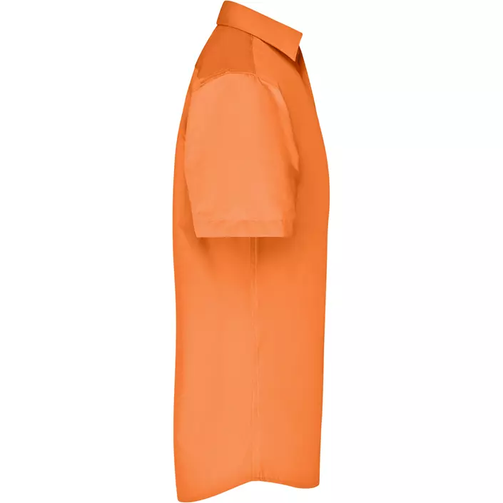 James & Nicholson modern fit short-sleeved shirt, Orange, large image number 2