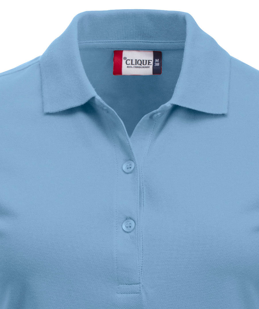Clique Classic Marion women's polo shirt, Light Blue