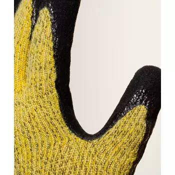 Tegera 987 cut protection gloves Cut F, Black/Yellow