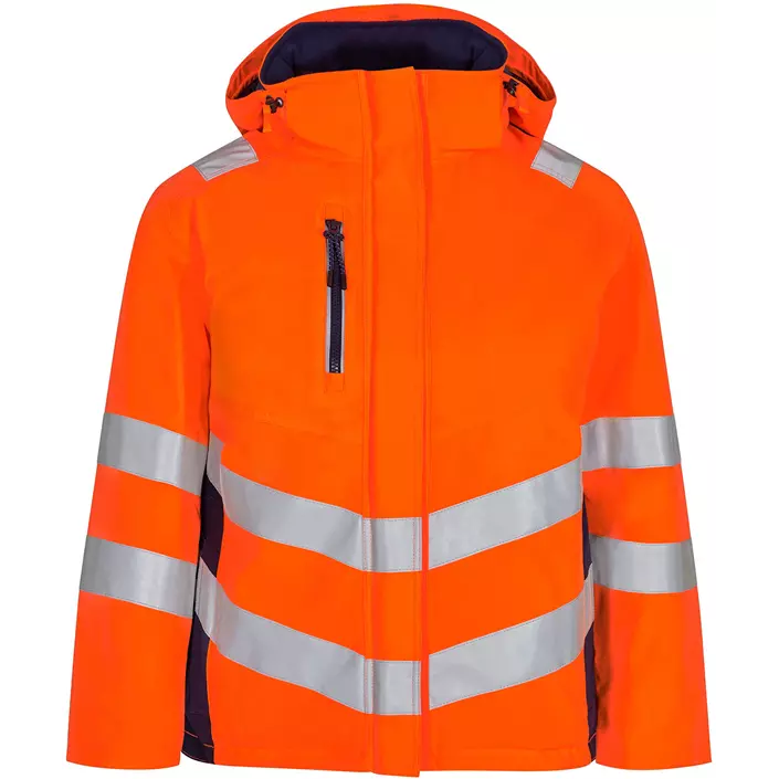 Engel Safety women's winter jacket, Orange/Blue Ink, large image number 0