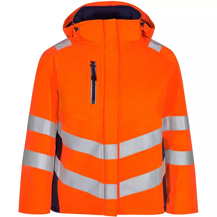 Engel Safety women's winter jacket, Orange/Blue Ink, large image number 0