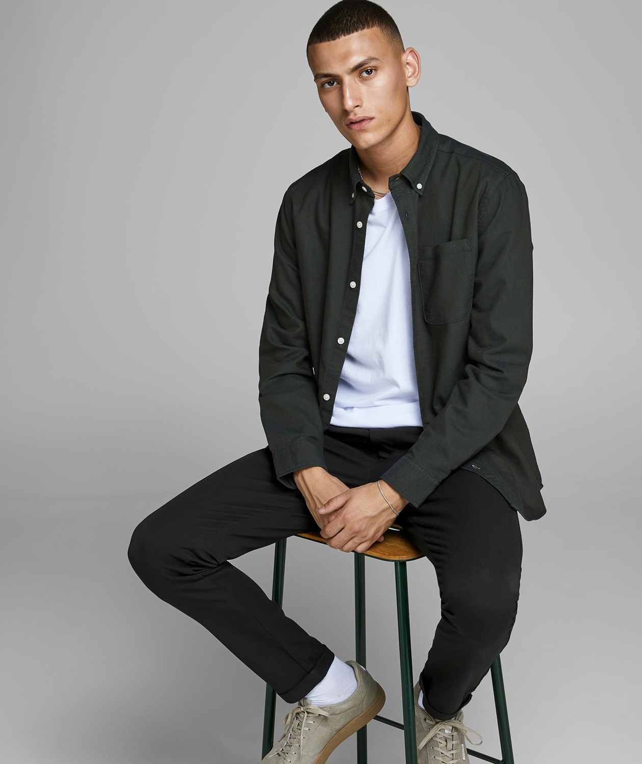 Jack & Jones JPSTMARCO JJCONNOR AKM 769 Chinos, Black, large image number 6