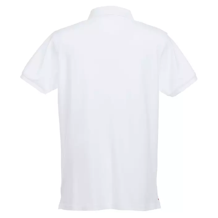 Clique Premium polo T-Skjorte, Hvit, large image number 2