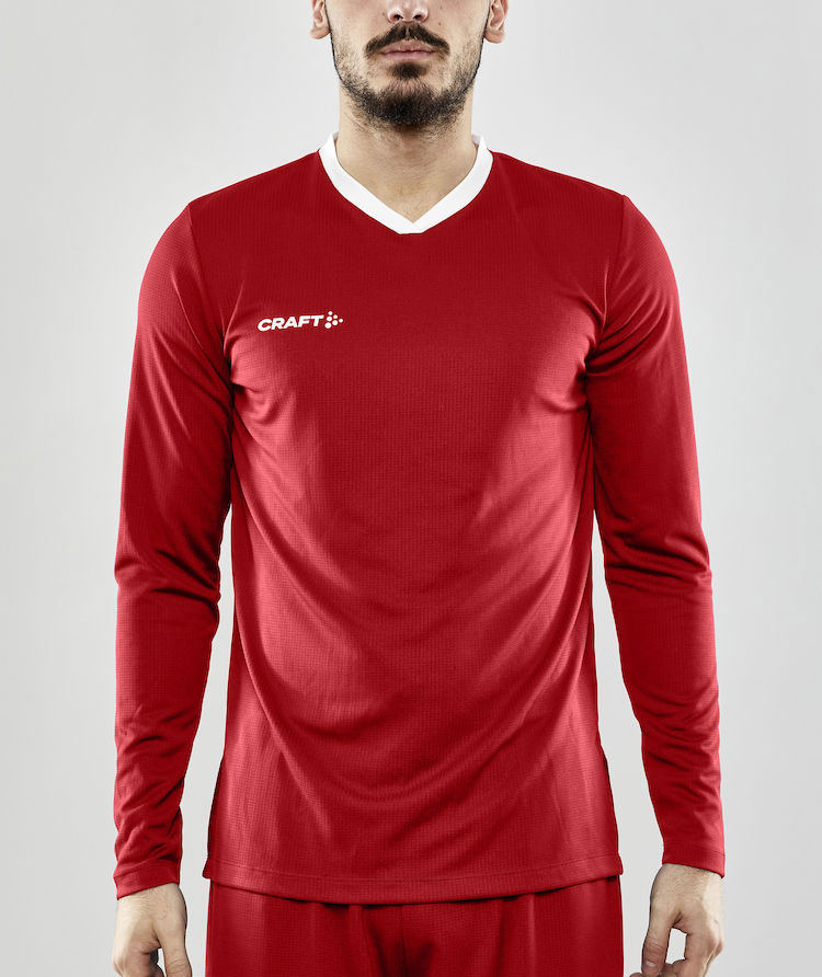 Craft Progress longsleeved Basketball sweater, Bright red