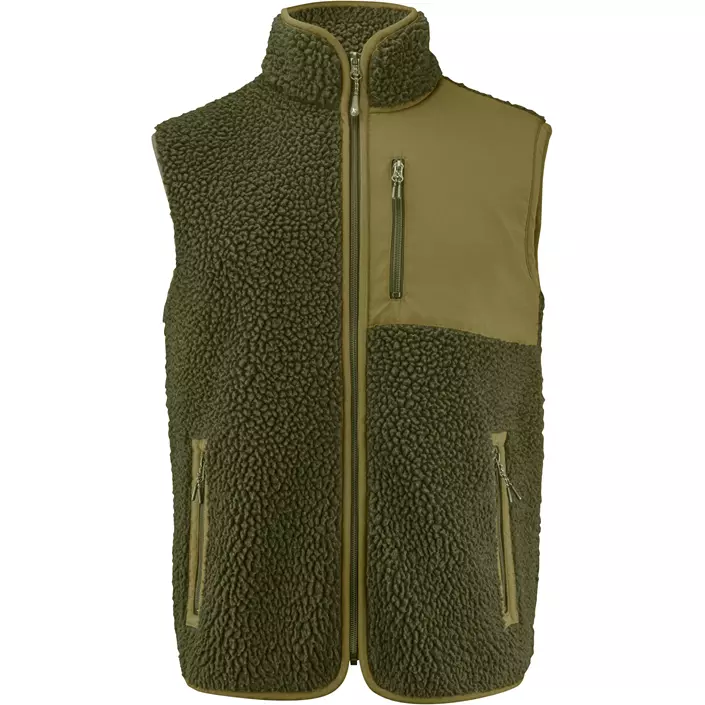 J. Harvest Sportswear Kingsley vest, Khaki Green, large image number 0
