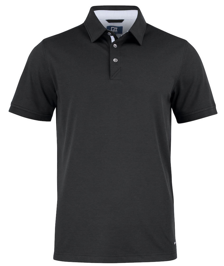Cutter & Buck Advantage Premium Polo, Sort, Sort, swatch