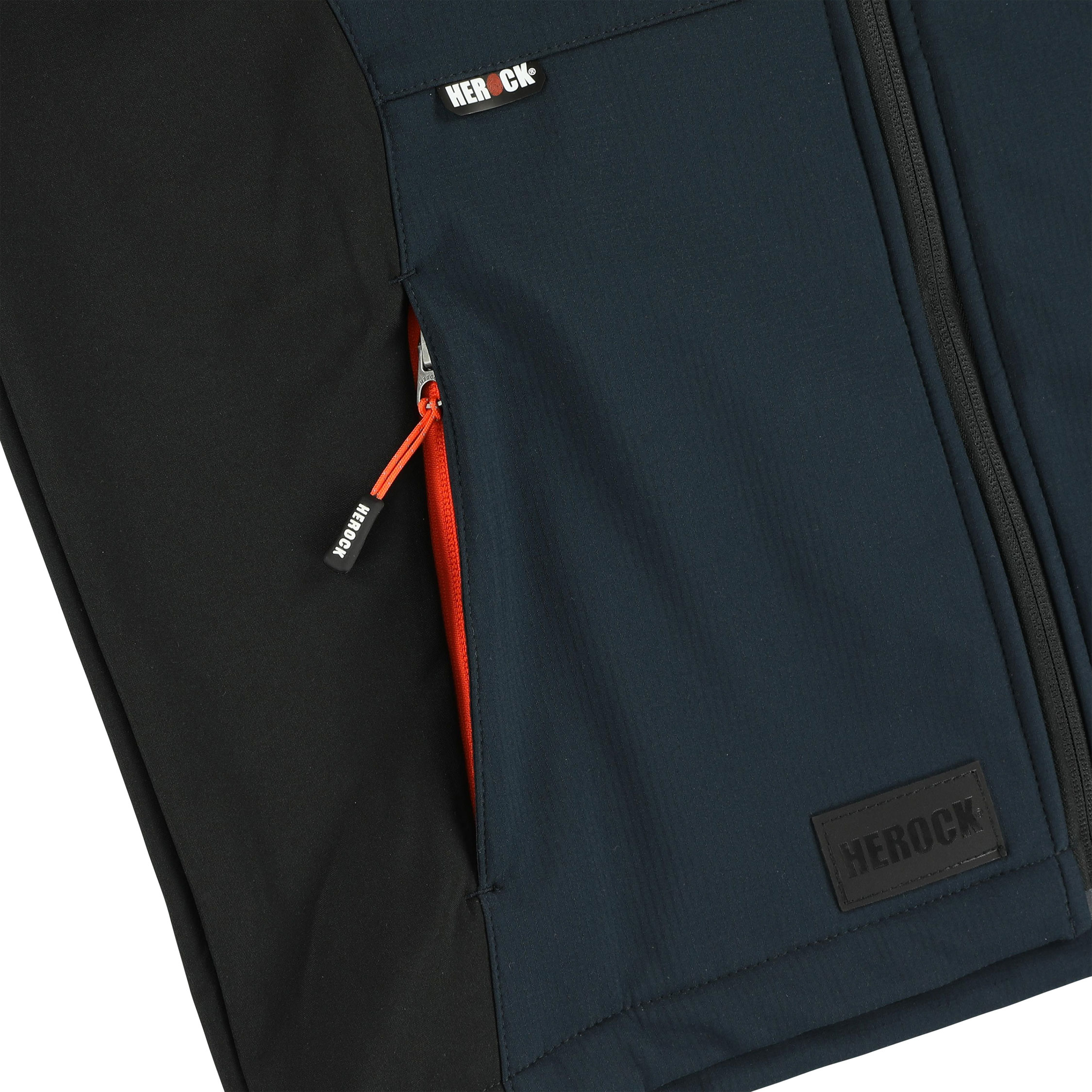 HEROCK Trystan softshell jacket, Navy/black, large image number 9