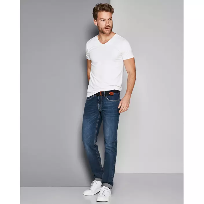 Sunwill Super Stretch Fitted jeans, Dark used wash, large image number 1