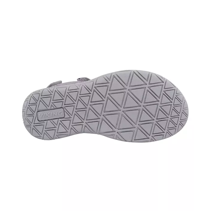 Viking Helle Metallic sandals for kids, Silver, large image number 2