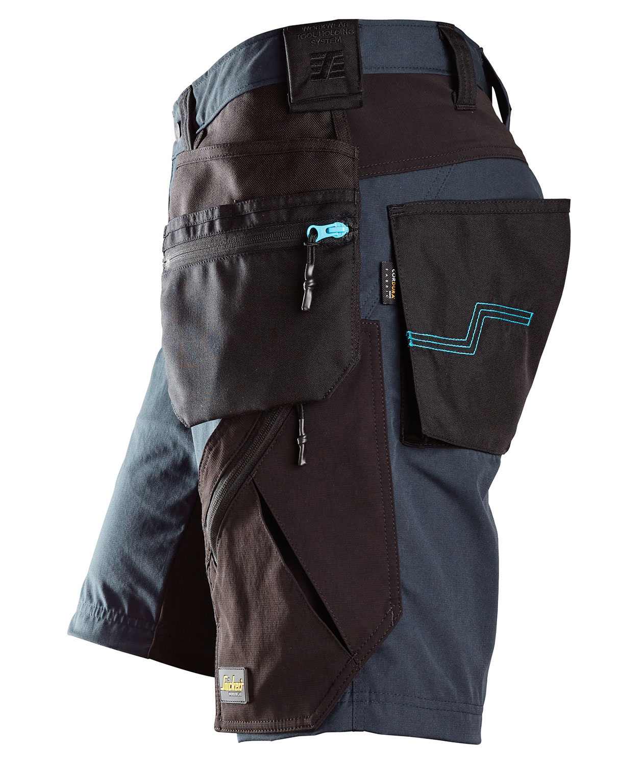 Snickers LiteWork 37.5&reg; h&aring;ndv&aelig;rkershorts 6110, Navy/Sort, large image number 3