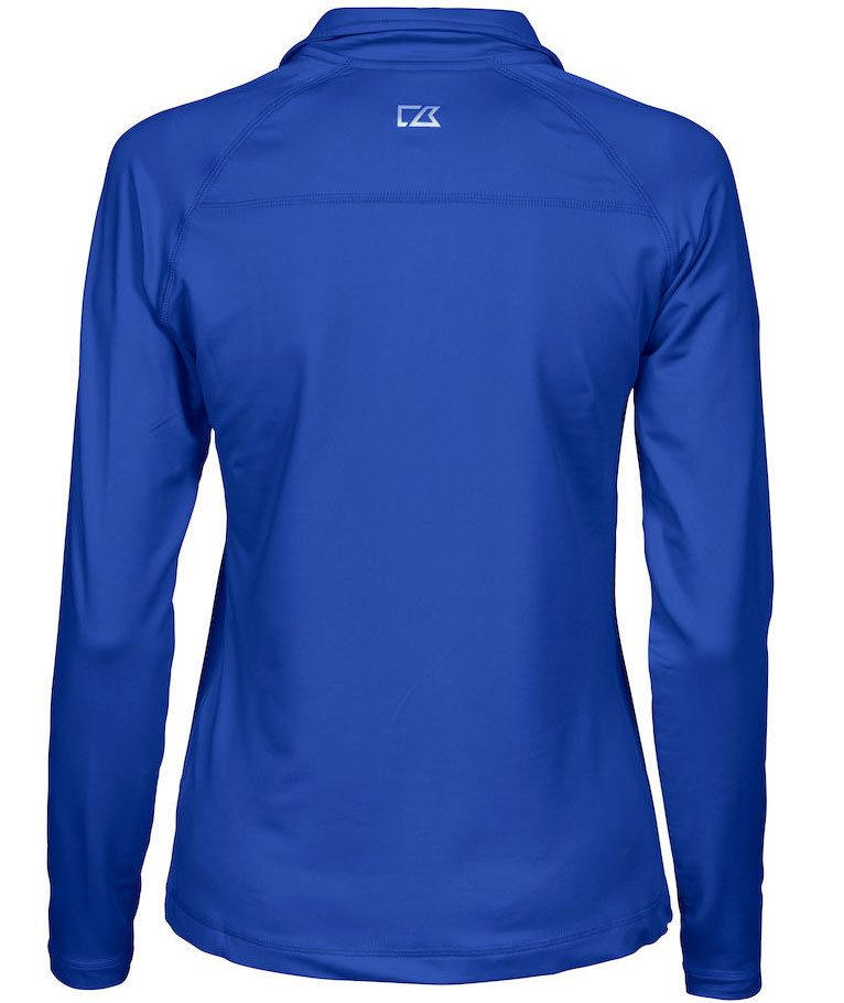 Cutter & Buck Coos Bay Half-Zip Damen Sweatshirt, K&ouml;nigsblau, large image number 2