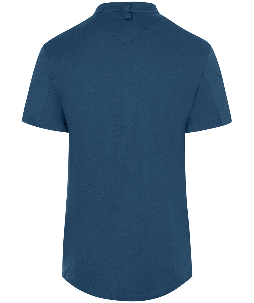 Karlowsky DIAMOND CUT&reg; Avantgarde kortermet kokkejakke, Steel Blue, large image number 2