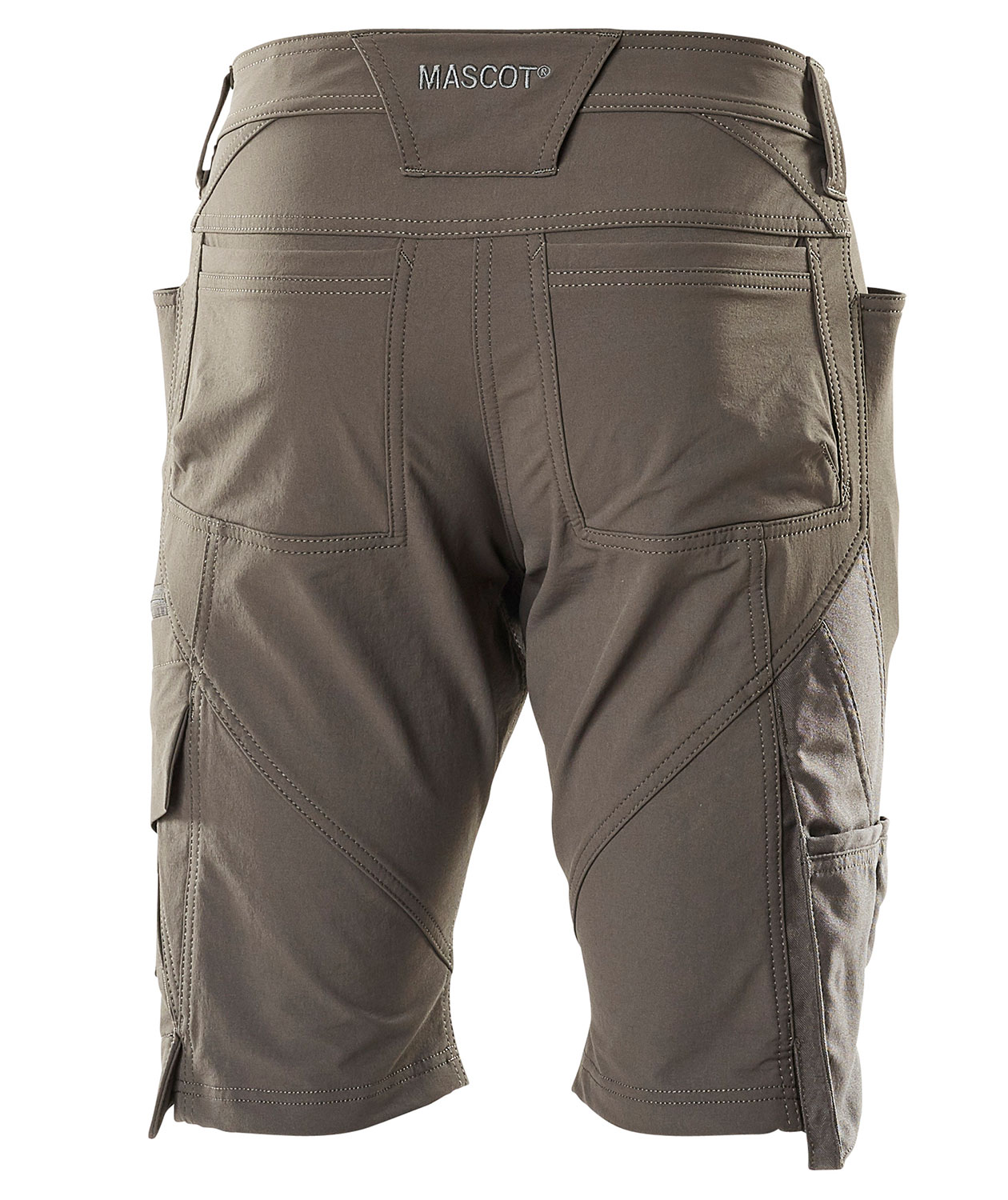 Mascot Accelerate diamond fit women's service shorts full stretch, Dark Antrachite