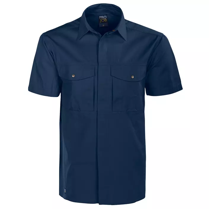 ProJob short-sleeved work shirt 5205, Marine Blue, large image number 0