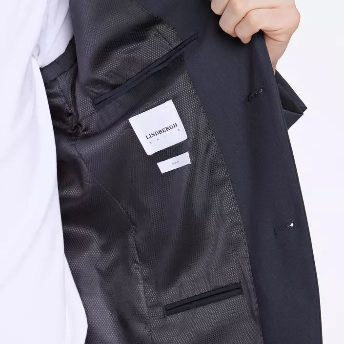 Lindbergh slim fit kavaj, Navy, large image number 4