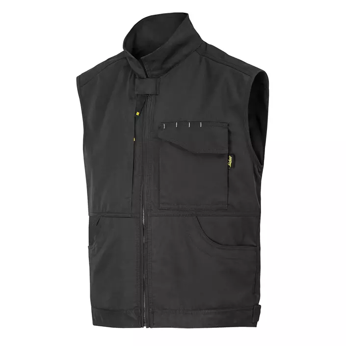 Snickers service vest, Black, large image number 0