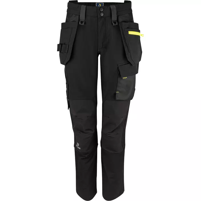 ProJob women's craftsman trousers 5564 full stretch, Black, large image number 0
