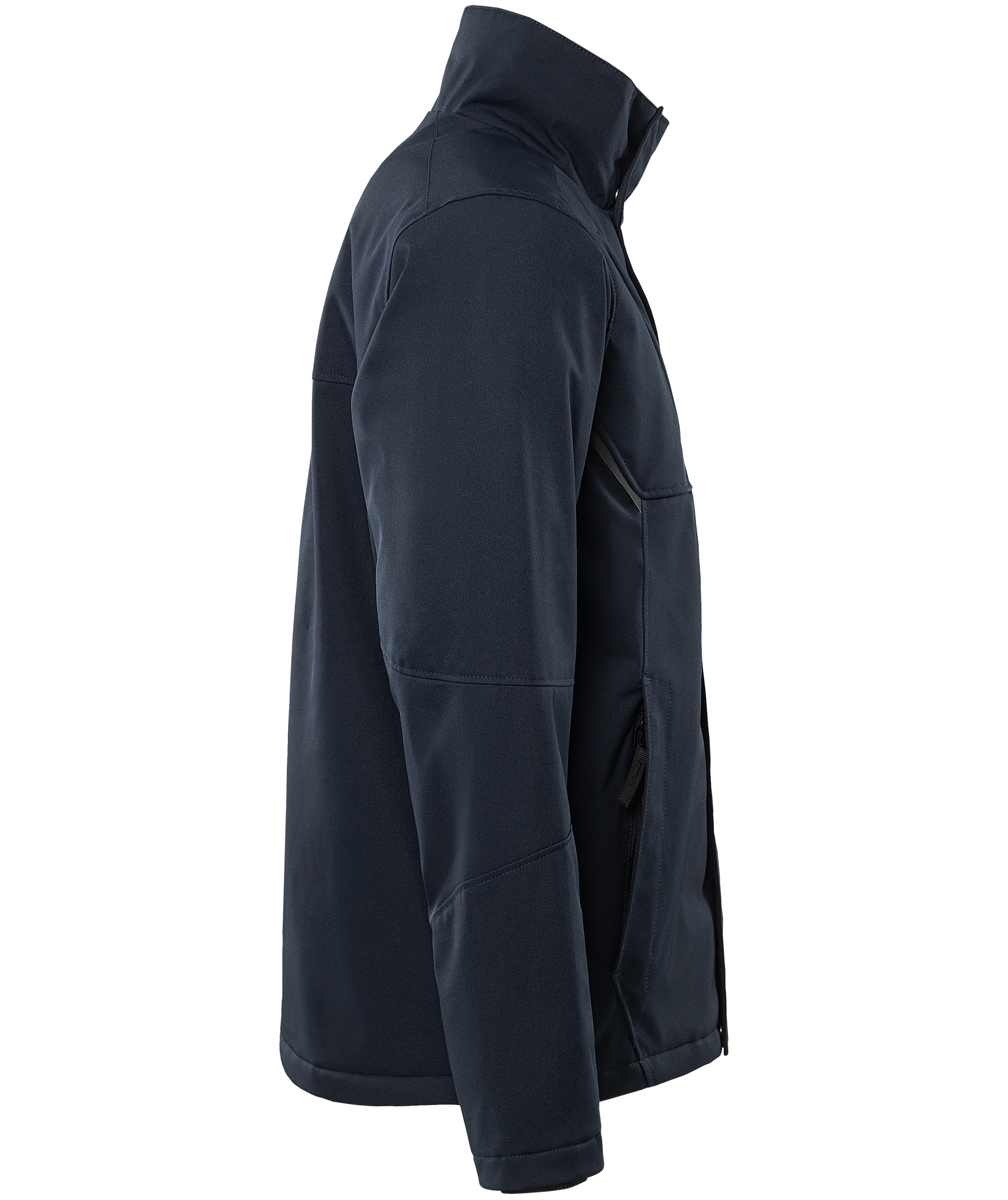 Fristads softshell winter jacket 4931 GSW full stretch, Dark Marine Blue, large image number 2