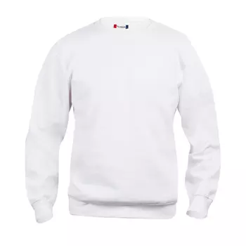 Clique Basic Roundneck sweatshirt, Vit