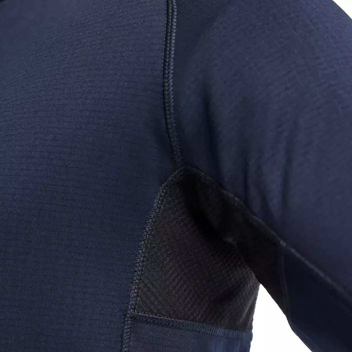 Blåkläder Striker fleecetrøje, Mørk Marine/Hi-Vis Gul, large image number 2