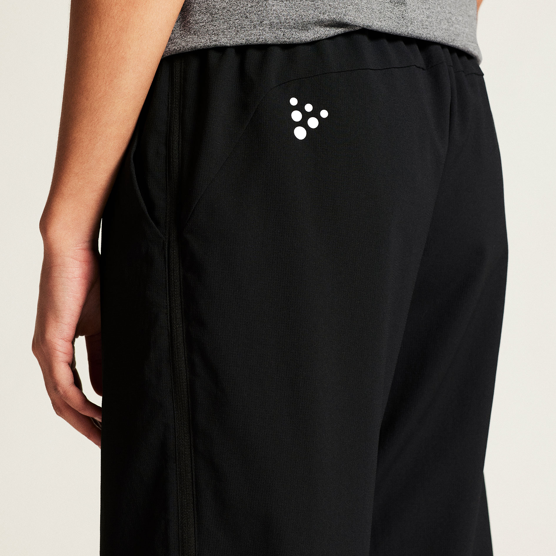 Craft Rush 2.0 Full Zip women's training pants, Black, large image number 5