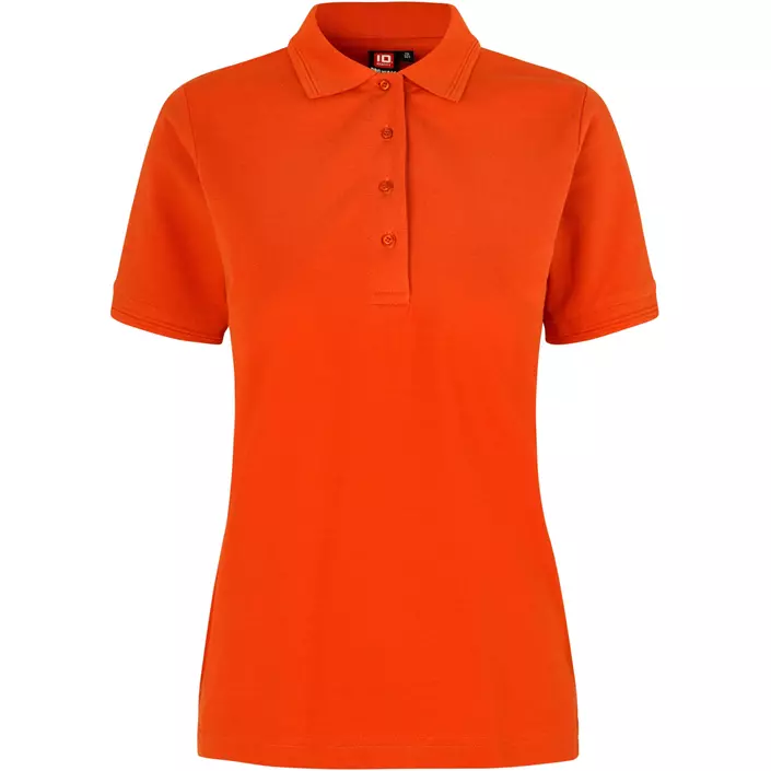 ID PRO Wear Damen Poloshirt, Orange, large image number 0