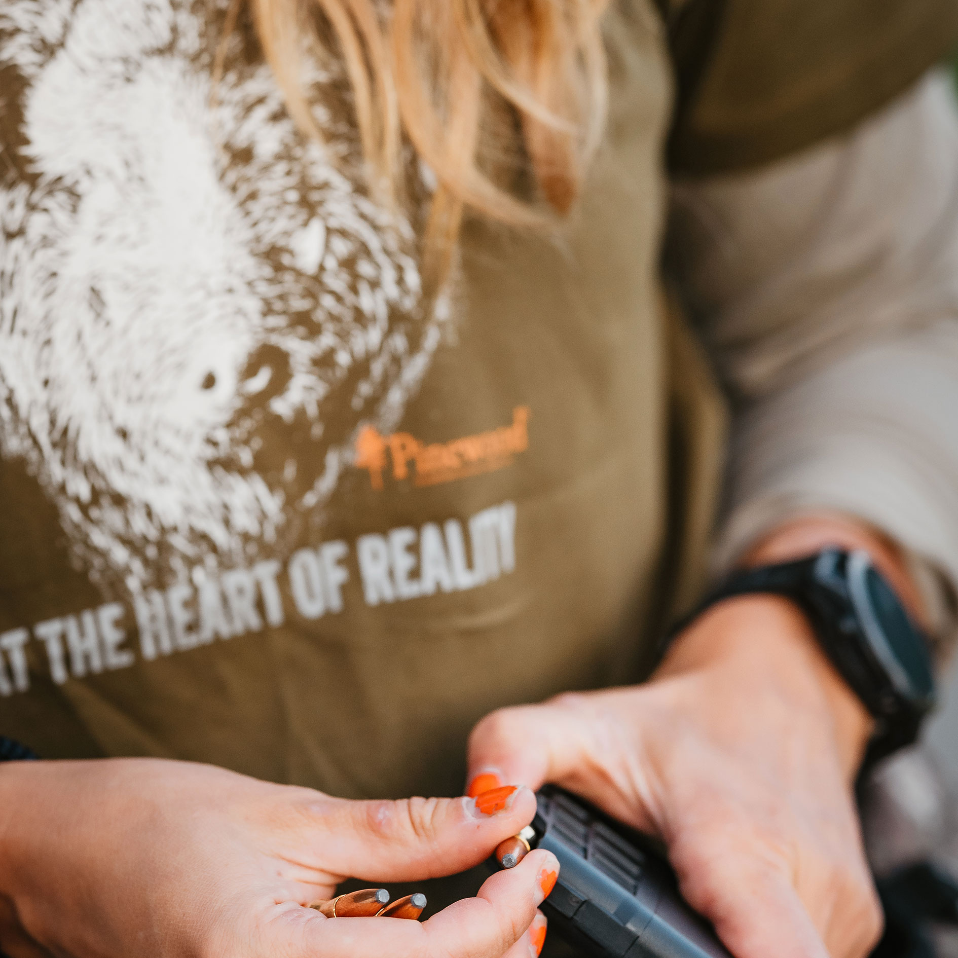 Pinewood Wild Boar dame T-shirt, Hunting Olive, large image number 2