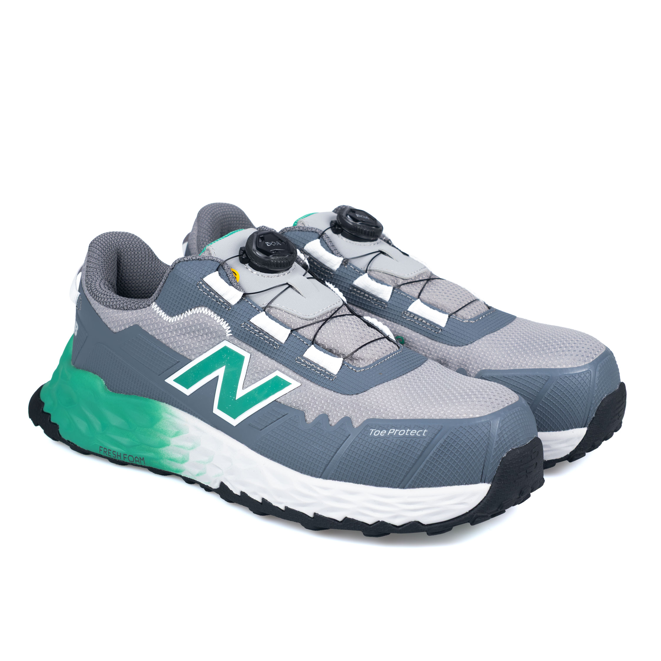 New Balance Cremorne Sicherheitsschuhe S3L, Green/Grey
