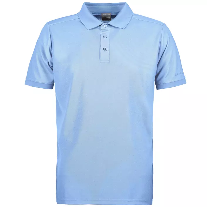 GEYSER funktionel polo T-shirt, Lys Blå, large image number 0