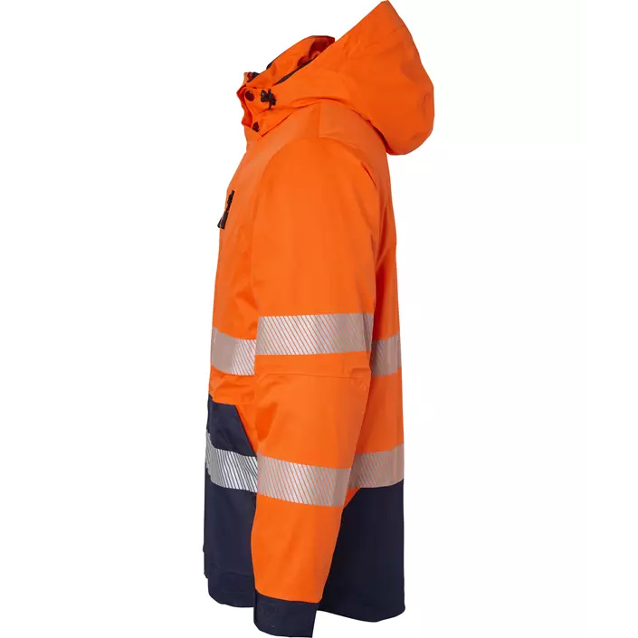 Top Swede 3-in-1 winter jacket 127, Hi-Vis Orange/Navy, large image number 3