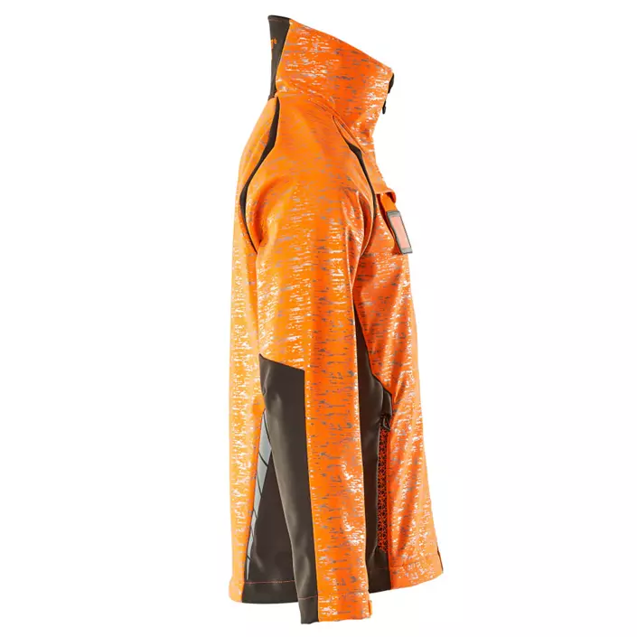 Mascot Accelerate Safe softshell jacket, Hi-vis Orange/Dark anthracite, large image number 2