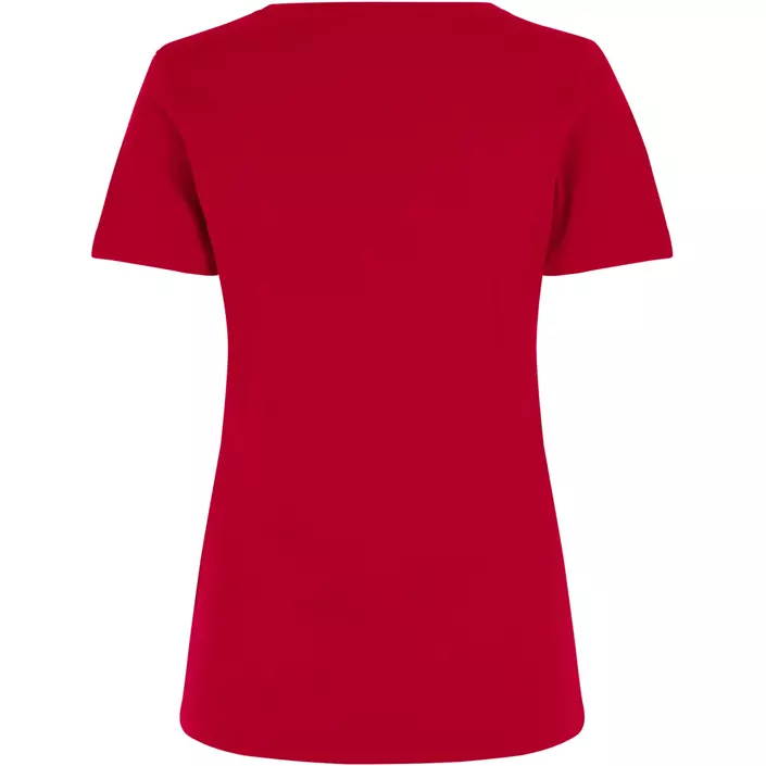 ID Interlock T-skjorte dame, Rød, large image number 1