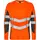 Engel Safety långärmad T-shirt, Varsel orange/Grå, Varsel orange/Grå, swatch