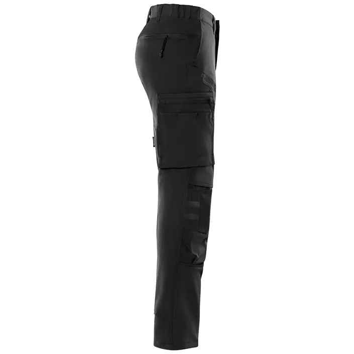 Fristads arbetsbyxa 2654 GLWS dam full stretch, Svart, large image number 2