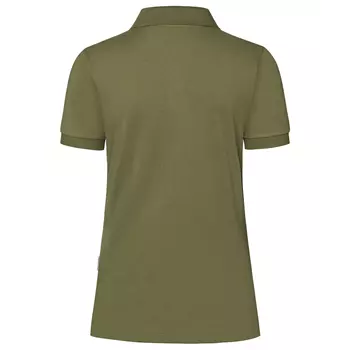 Karlowsky Modern-Flair dame polo T-skjorte, Moss green