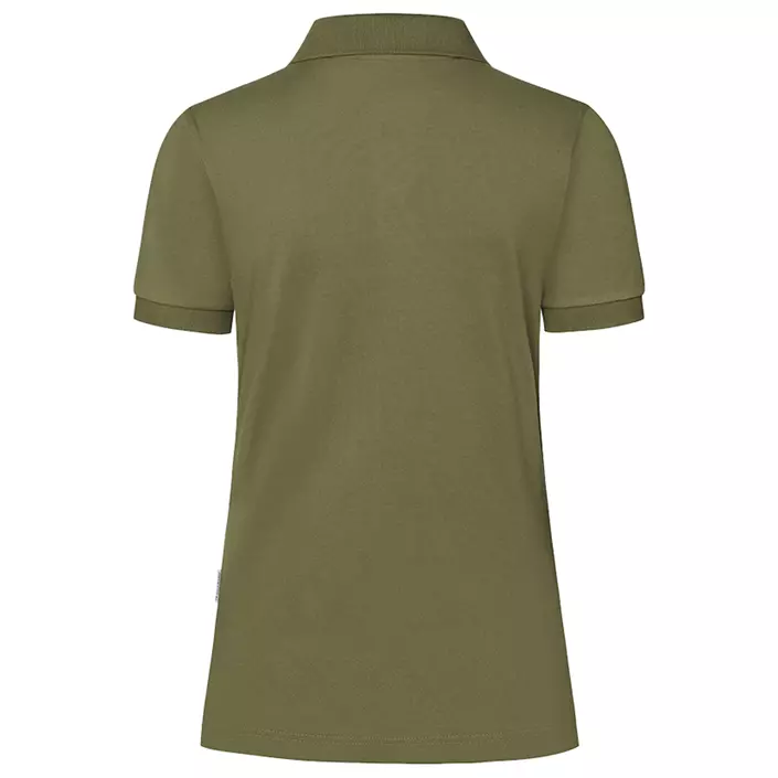 Karlowsky Modern-Flair dame polo t-shirt, Moss green, large image number 1