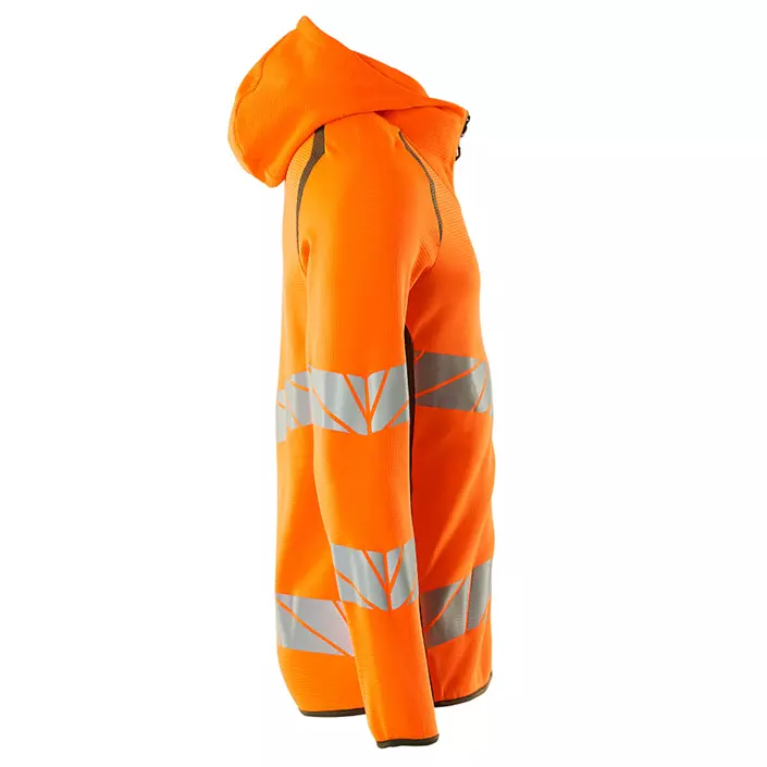 Mascot Accelerate Safe hoodie, Hi-Vis Orange/Moss, large image number 2
