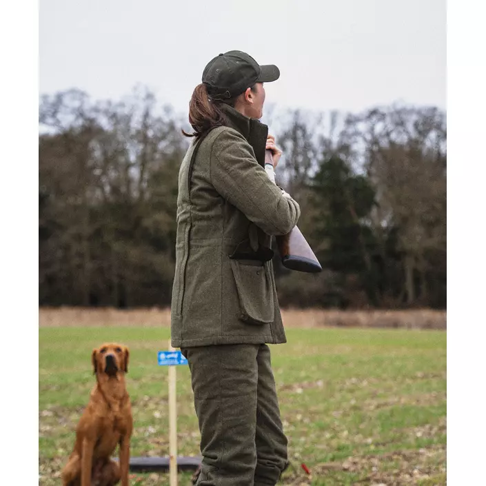 Seeland Hillside Harriet parkas med ull dam, Moss green, large image number 4