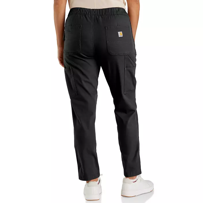 Carhartt Force dame bukser, Black, large image number 3