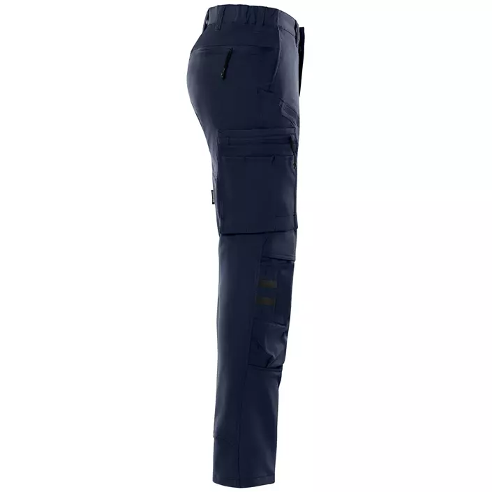 Fristads dame arbejdsbukser 2654 GLWS full stretch, Mørk Marine, large image number 2