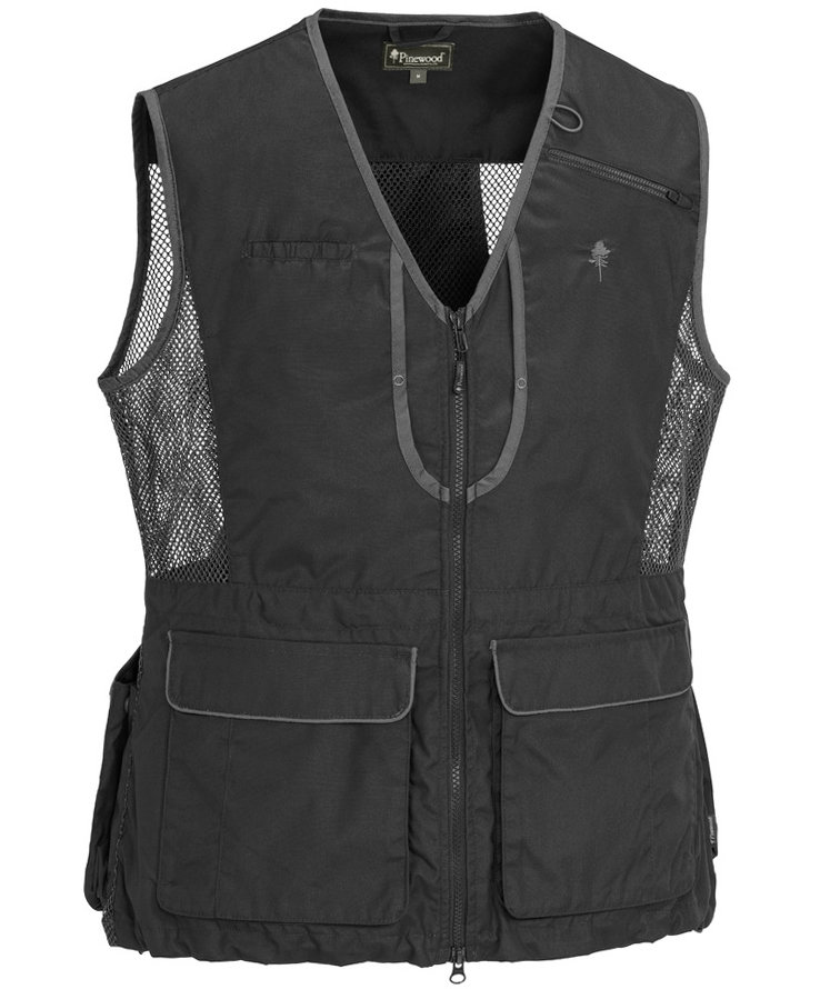 Pinewood Dog Sports 2.0 damevest, Black/Dark Anthracite