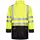 Lyngsøe Multinorm PU/PVC Regenjacke, Hi-vis gelb/marine, Hi-vis gelb/marine, swatch