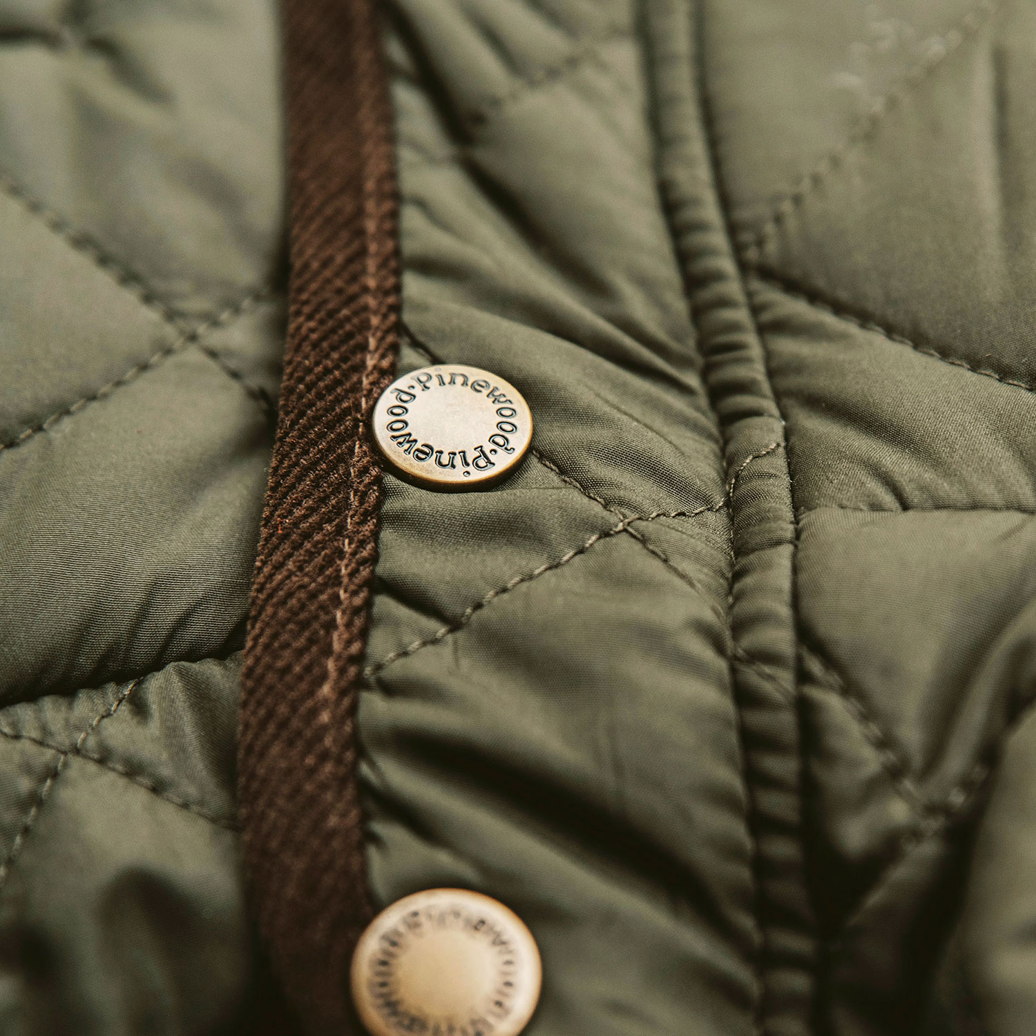 Pinewood Nydala Classic vatteret damejakke, Mosgr&oslash;n, large image number 11